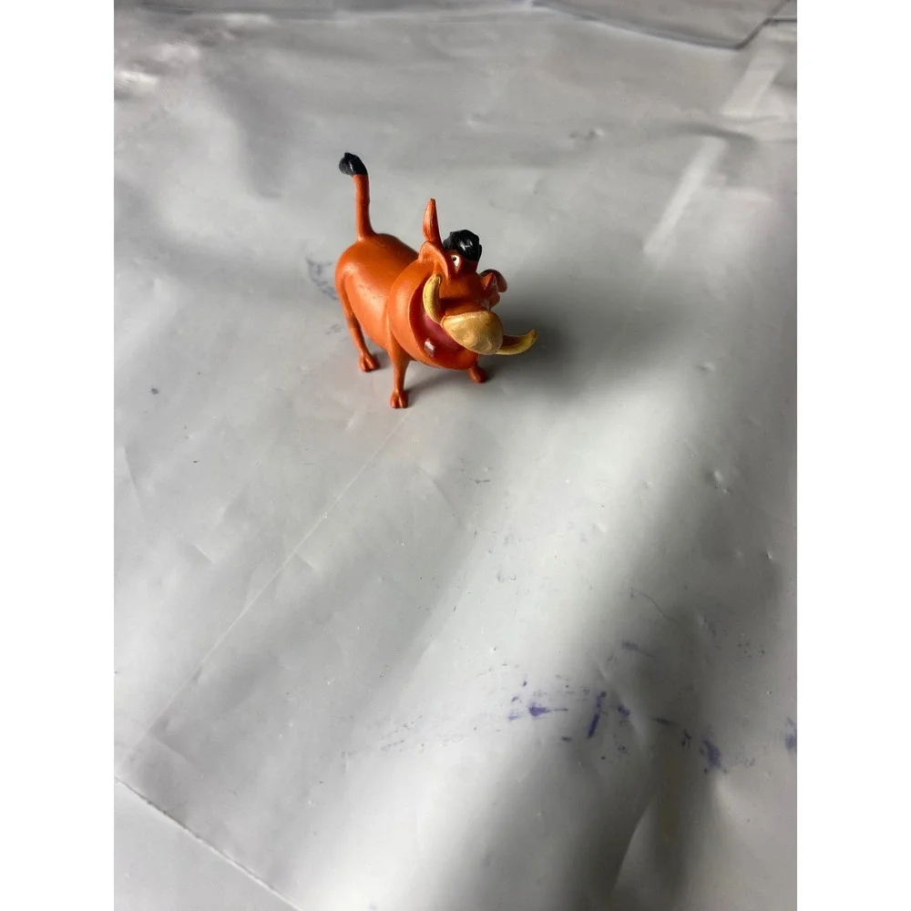 Disney The Lion‎ King Pumbaa Warthog Figure Toy Orange